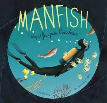 Games Room Manfish barnbok om Jacques Cousteau